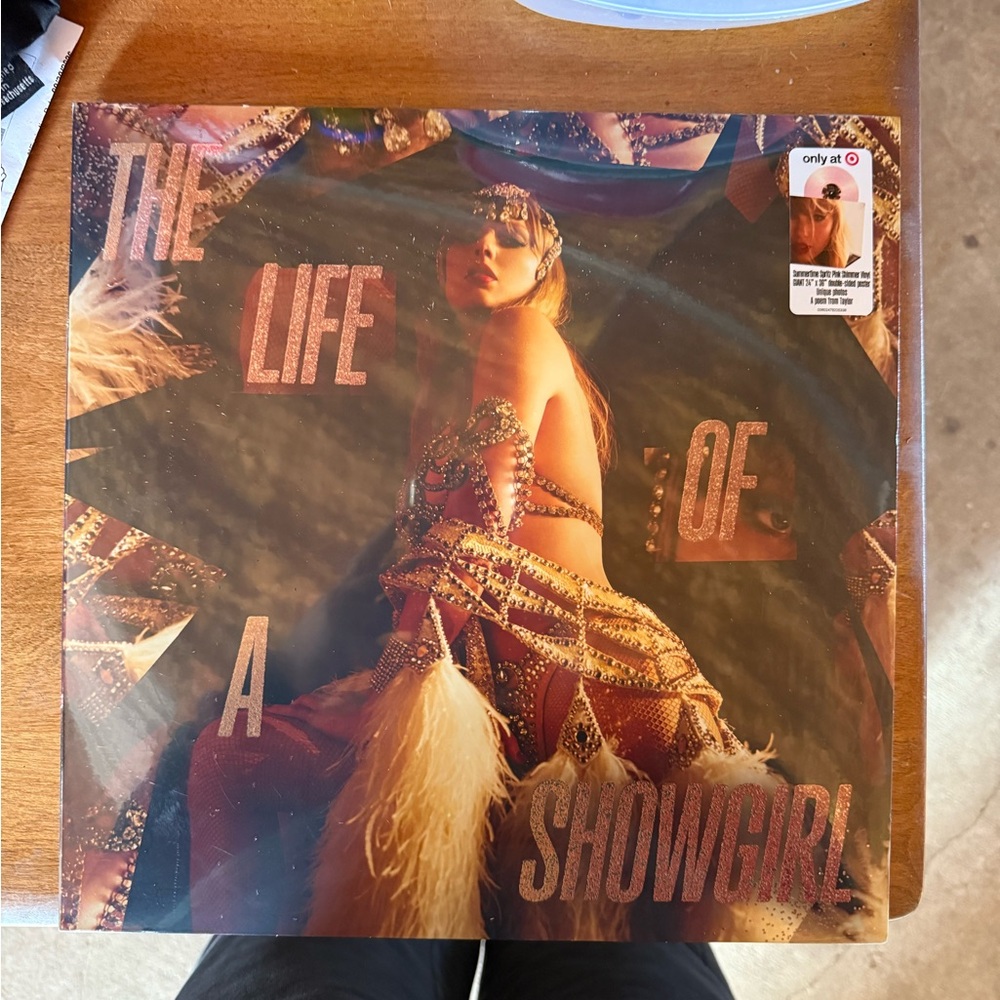 NWT Target Exclusive The Life of a Showgirl Vinyl Record